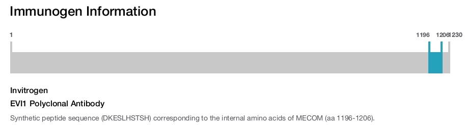 EVI1 Polyclonal Antibody
