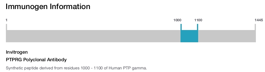 PTPRG Polyclonal Antibody