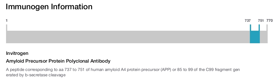 Amyloid Precursor Protein Polyclonal Antibody