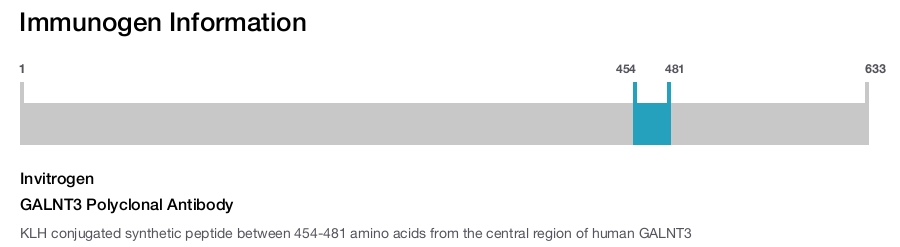 GALNT3 Polyclonal Antibody