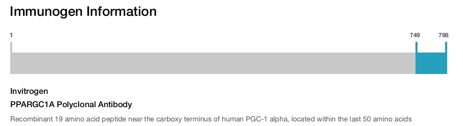 PPARGC1A Polyclonal Antibody
