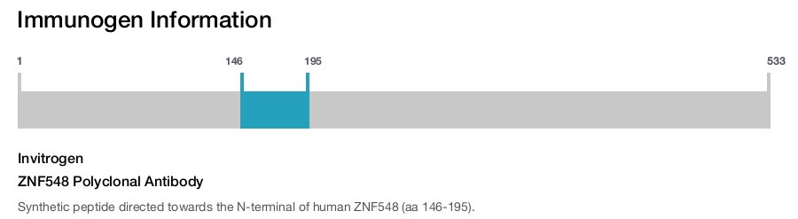 ZNF548 Polyclonal Antibody