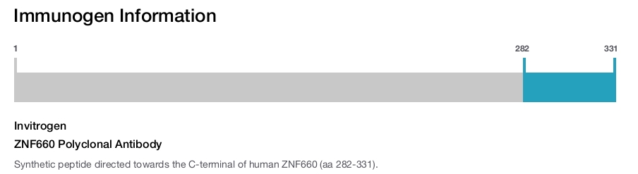 ZNF660 Polyclonal Antibody