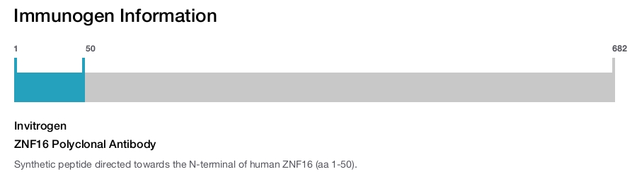 ZNF16 Polyclonal Antibody