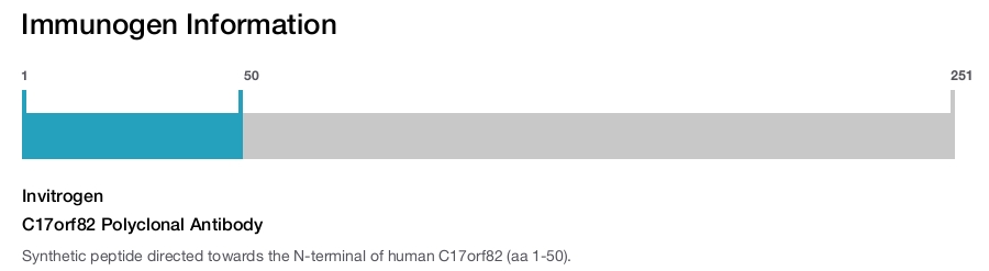 C17orf82 Polyclonal Antibody