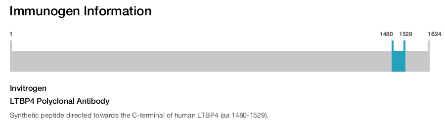 LTBP4 Polyclonal Antibody