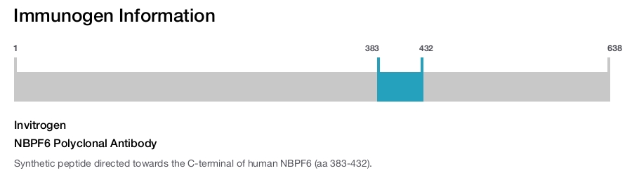 NBPF6 Polyclonal Antibody