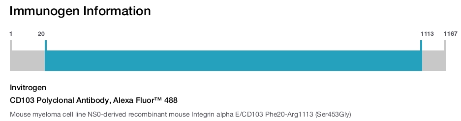 CD103 Polyclonal Antibody, Alexa Fluor™ 488