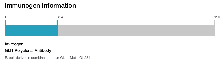 GLI1 Polyclonal Antibody