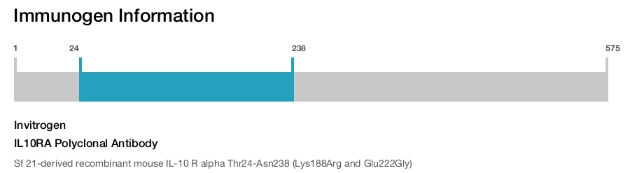 IL10RA Polyclonal Antibody