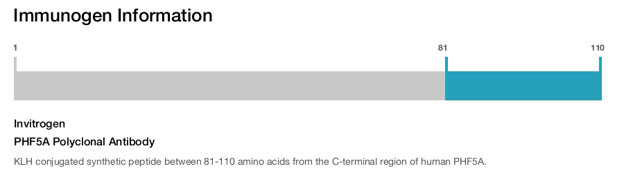 PHF5A Polyclonal Antibody