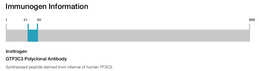 GTF3C3 Polyclonal Antibody