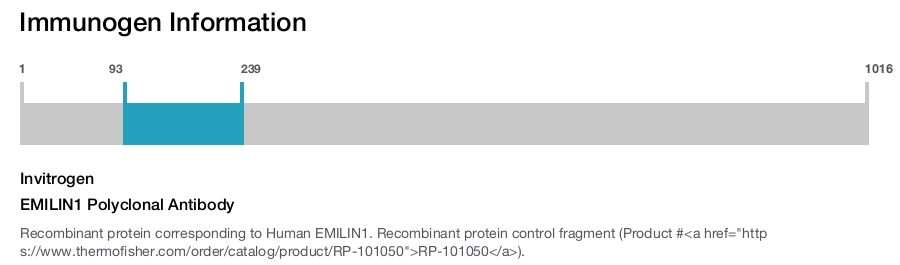 EMILIN1 Polyclonal Antibody