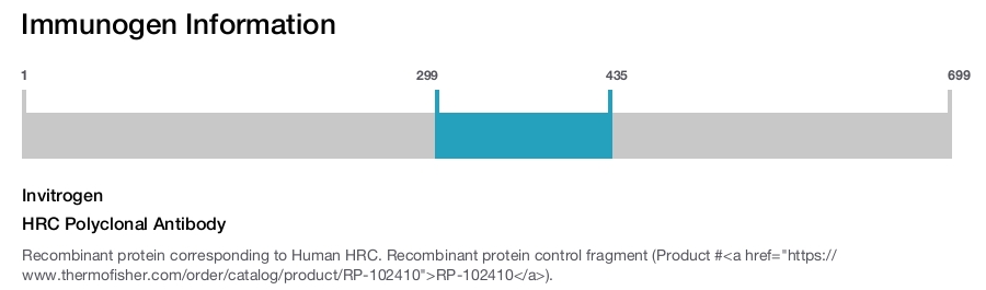 HRC Polyclonal Antibody