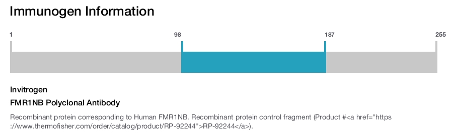 FMR1NB Polyclonal Antibody
