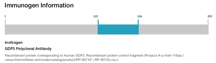 GDF5 Polyclonal Antibody