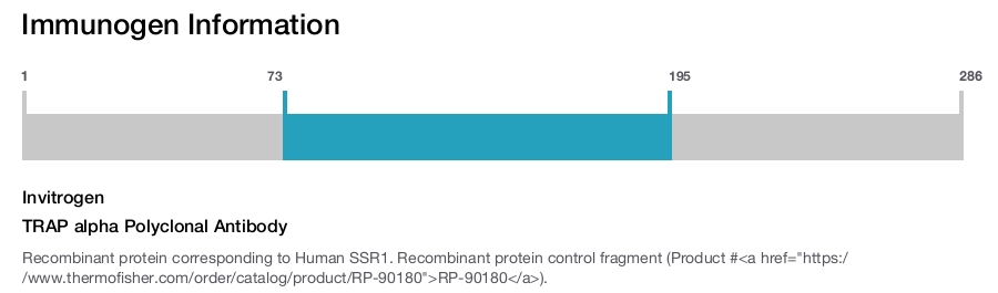 TRAP alpha Polyclonal Antibody