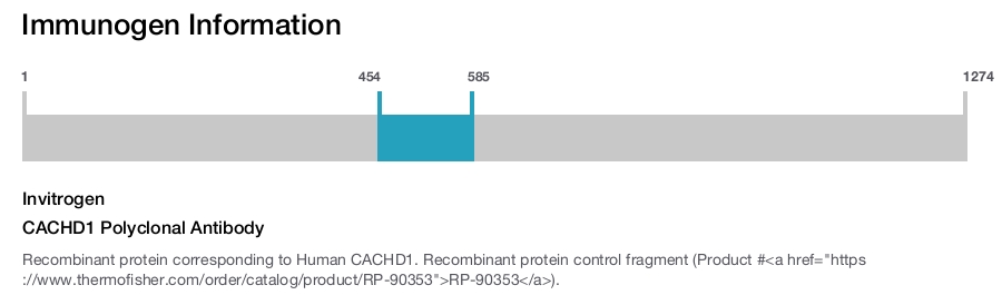 CACHD1 Polyclonal Antibody