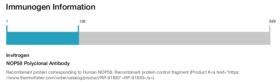 NOP58 Polyclonal Antibody