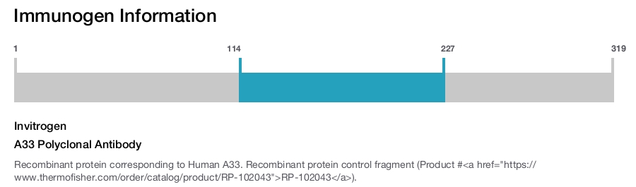 A33 Polyclonal Antibody