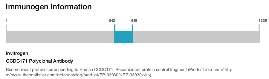 CCDC171 Polyclonal Antibody