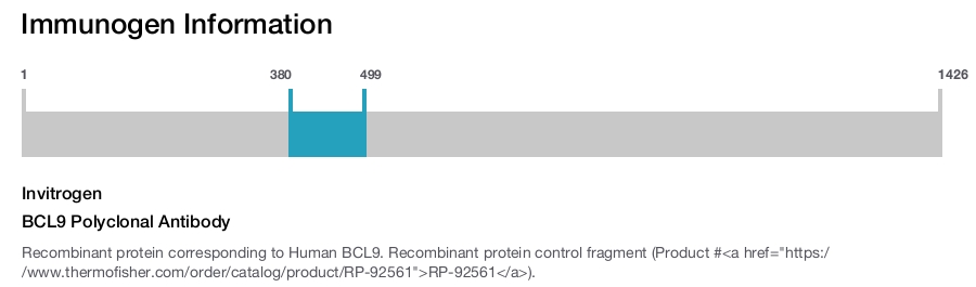 BCL9 Polyclonal Antibody