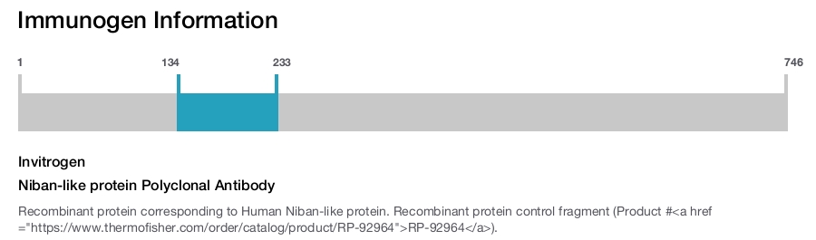 Niban-like protein Polyclonal Antibody