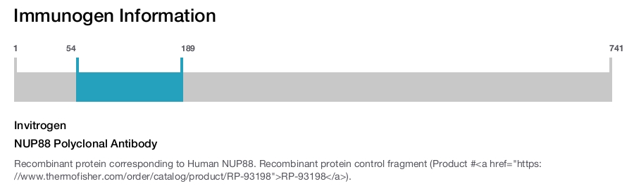 NUP88 Polyclonal Antibody