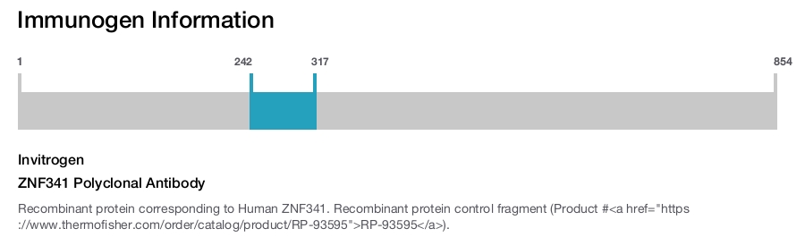 ZNF341 Polyclonal Antibody