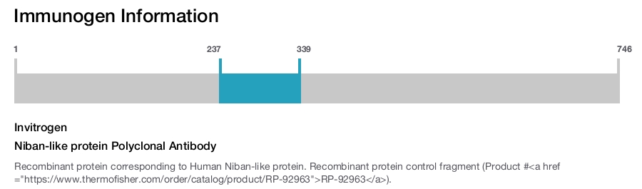 Niban-like protein Polyclonal Antibody