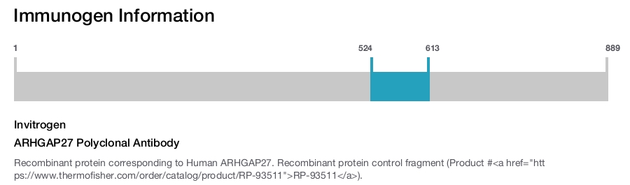ARHGAP27 Polyclonal Antibody