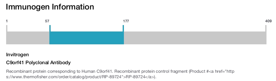 C9orf41 Polyclonal Antibody