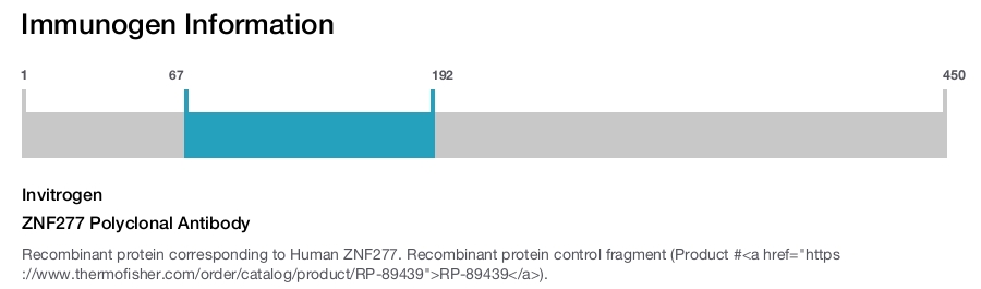 ZNF277 Polyclonal Antibody
