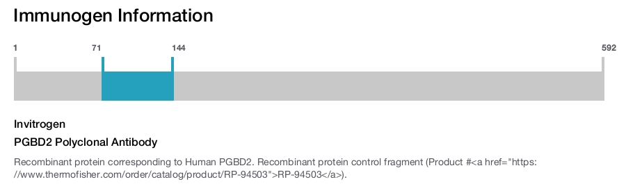 PGBD2 Polyclonal Antibody