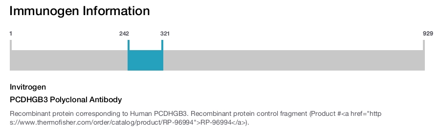 PCDHGB3 Polyclonal Antibody