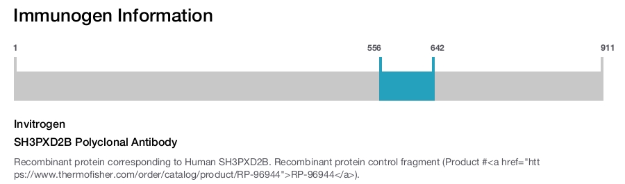 SH3PXD2B Polyclonal Antibody