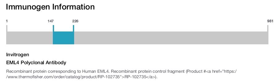 EML4 Polyclonal Antibody