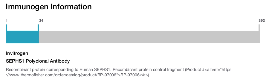 SEPHS1 Polyclonal Antibody