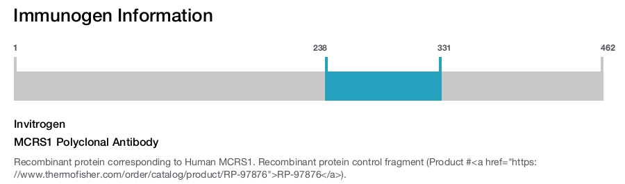 MCRS1 Polyclonal Antibody