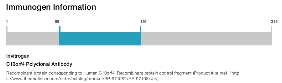 C10orf4 Polyclonal Antibody
