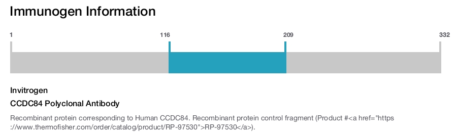 CCDC84 Polyclonal Antibody