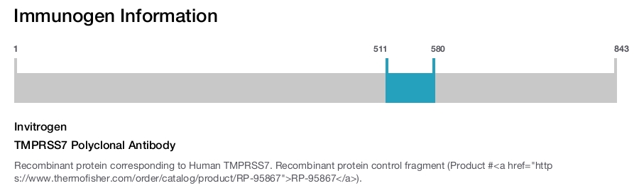 TMPRSS7 Polyclonal Antibody