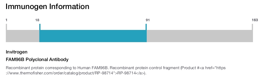 FAM96B Polyclonal Antibody