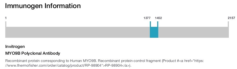 MYO9B Polyclonal Antibody