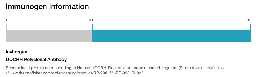 UQCRH Polyclonal Antibody