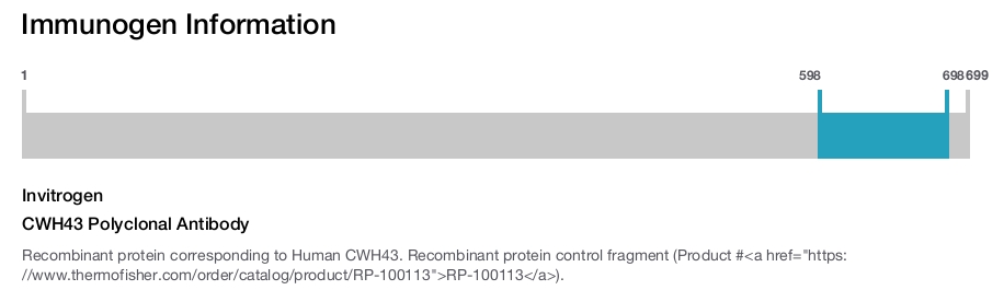 CWH43 Polyclonal Antibody