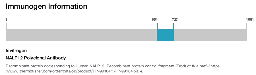 NALP12 Polyclonal Antibody