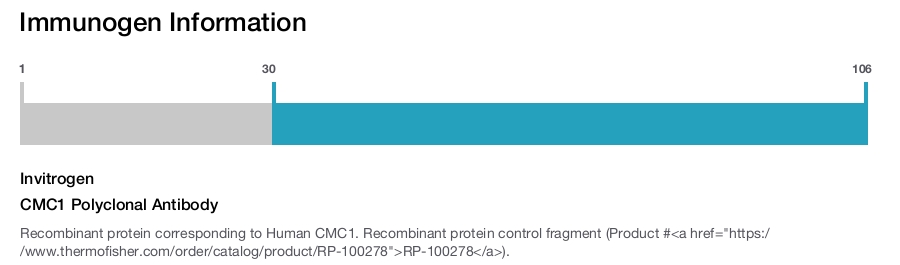 CMC1 Polyclonal Antibody