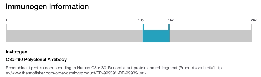 C3orf80 Polyclonal Antibody
