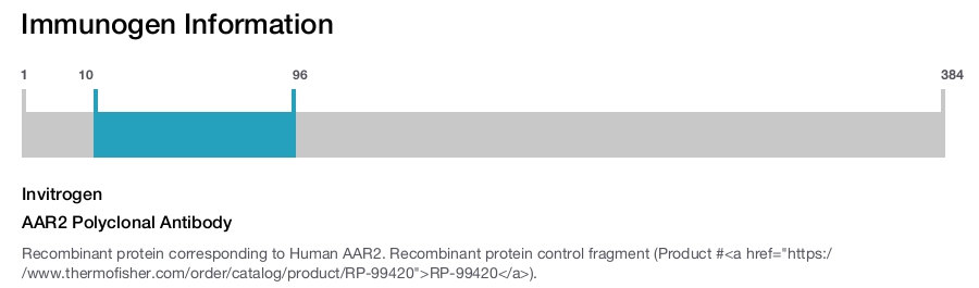 AAR2 Polyclonal Antibody